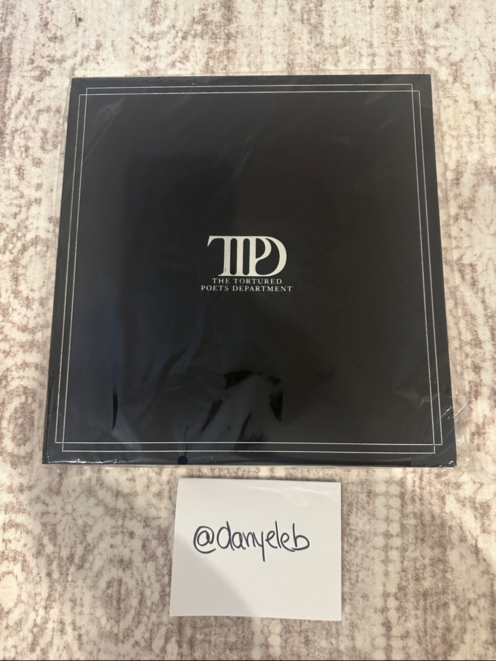 Taylor Swift The Tortured Poets Department Vinyl Display Case